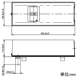 パナソニック 【受注生産品】ブレーカ付ターミナルプラグ ボックスタイプ ファクトライン400 3P・225A・200V 【受注生産品】ブレーカ付ターミナルプラグ ボックスタイプ ファクトライン400 3P・225A・200V DH2888K2 画像2