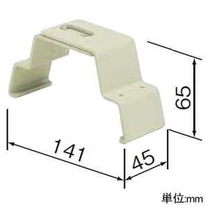 パナソニック 【受注生産品】ハンガー ボルトなし ヨコ型 ファクトライン40 吊下げ荷重294N(30kgf)以下 【受注生産品】ハンガー ボルトなし ヨコ型 ファクトライン40 吊下げ荷重294N(30kgf)以下 DH2854 画像2