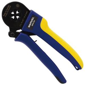 マーベル フェルール端子圧着工具 右利き/左利き両用 適用サイズ0.14〜10㎟・26〜8AWG ラチェット途中解除機能付 フェルール端子圧着工具 右利き/左利き両用 適用サイズ0.14〜10㎟・26〜8AWG ラチェット途中解除機能付 MFH-04