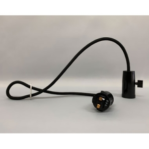 後藤照明 【受注生産品】ペンダントライト 電球専用コード吊器具 電球別売 E26口金 ダクトプラグ・アルミ自在付 コード長43cm 【受注生産品】ペンダントライト 電球専用コード吊器具 電球別売 E26口金 ダクトプラグ・アルミ自在付 コード長43cm GLF-0284-43DP
