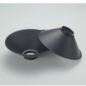 後藤照明 【受注生産品】アルミP1Sセード 両面黒塗装 【受注生産品】アルミP1Sセード 両面黒塗装 GLF-0276BB