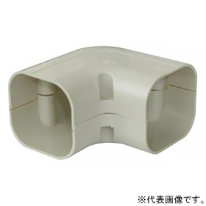 フソー化成 エルボ 平面90°曲り ECO-80用 アイボリー ECL-80IV