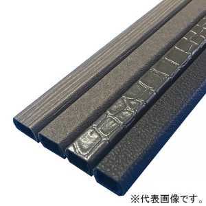 フソー化成 柄モール 1号 テープ付 長さ1m シルバークロコダイル調 FM-1-1ASC