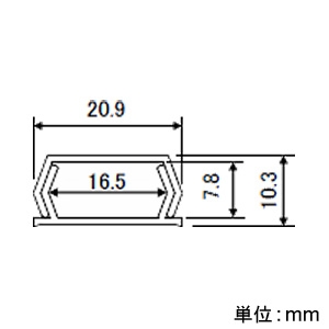 フソー化成 木目モール 2号 テープ付 長さ1m オーク 木目モール 2号 テープ付 長さ1m オーク FM-2-1O 画像2