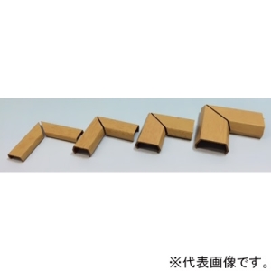 フソー化成 木目モール曲がり 1号 ライト FML-1L