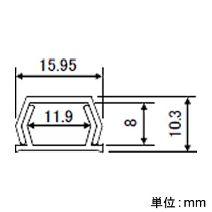 フソー化成 木目モール曲がり 1号 チーク 木目モール曲がり 1号 チーク FML-1T 画像2