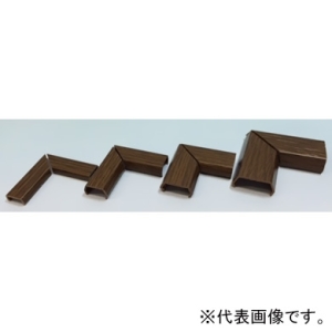 フソー化成 木目モール曲がり 2号 チーク FML-2T