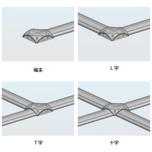 フソー化成 プロテクターコーナーパーツ 3号 ベージュ プロテクターコーナーパーツ 3号 ベージュ FPMC-3BE 画像2