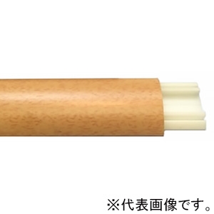 フソー化成 木目プロテクターモール 0号 テープなし 長さ1m ライト FPM-0-1NL