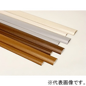 フソー化成 プロテクターモール 0号 テープ付 長さ1m グレー FPM-0-1AG