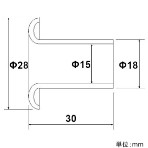 フソー化成 つば管 内径φ15mm 4個入 つば管 内径φ15mm 4個入 FT-22 画像3
