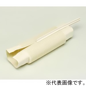 フソー化成 万能ジャバラ ECO-80用 長さ180mm アイボリー ECM-80IV