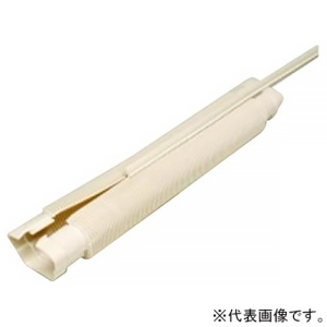 フソー化成 万能ジャバラ ECO-80用 長さ500mm アイボリー ECM-500IV