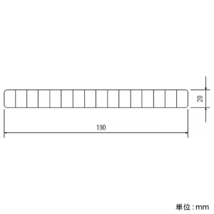 フソー化成 万能両サドル 適応結束径φ10〜60mm ビスなし 10本入 万能両サドル 適応結束径φ10〜60mm ビスなし 10本入 VS-60TN 画像2