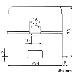 フソー化成 室内用透明ジョイントボックス 《ワンタッチボックス》 室内用透明ジョイントボックス 《ワンタッチボックス》 FWB-70 画像2