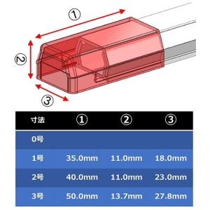 フソー化成 モールエンド 2号 10個入 ホワイト モールエンド 2号 10個入 ホワイト FME-2W 画像2