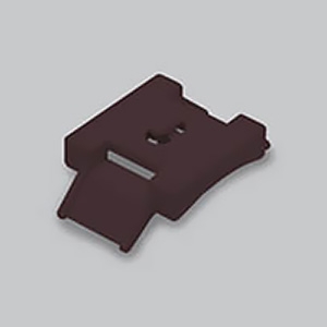 マサル工業 固定ベース 3号 チョコ 《屋外用オプトモール&reg;付属品》 OFMKB39