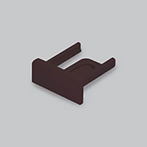 マサル工業 差込エンド 3号 チョコ 《屋外用オプトモール&reg;付属品》 OFMSE39
