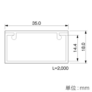 マサル工業 ケーサー 2号 長さ2m ミルキーホワイト ケーサー 2号 長さ2m ミルキーホワイト HK23 画像2