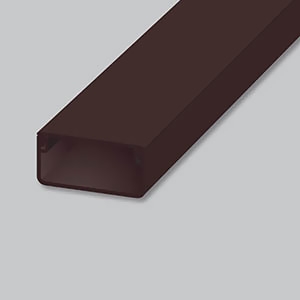 マサル工業 屋外用エムケーダクト 0号 長さ2m チョコ OMD09