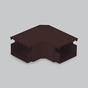 マサル工業 平面マガリ 4号 チョコ 《屋外用エムケーダクト&reg;付属品》 平面マガリ 4号 チョコ 《屋外用エムケーダクト&reg;付属品》 MDM149