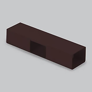 マサル工業 T型ブンキ 4号 チョコ 《屋外用エムケーダクト&reg;付属品》 T型ブンキ 4号 チョコ 《屋外用エムケーダクト&reg;付属品》 MDT49