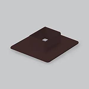 マサル工業 フランジ 4号 チョコ 《屋外用エムケーダクト&reg;付属品》 フランジ 4号 チョコ 《屋外用エムケーダクト&reg;付属品》 MDF49