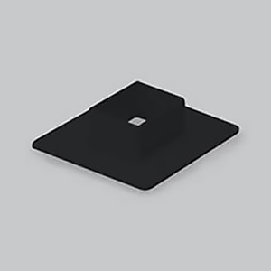 マサル工業 フランジ 4号 ブラック 《屋外用エムケーダクト&reg;付属品》 MDF4W