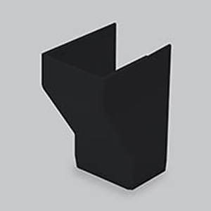 マサル工業 コンビネーション 4号 ブラック 《屋外用エムケーダクト&reg;付属品》 コンビネーション 4号 ブラック 《屋外用エムケーダクト&reg;付属品》 MDCB4W