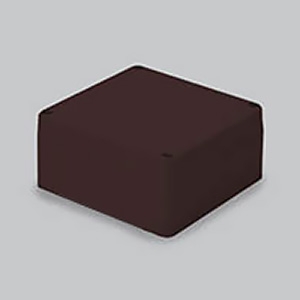 マサル工業 ブンキボックス 2号ノンホール チョコ 《屋外用エムケーダクト&reg;付属品》 ブンキボックス 2号ノンホール チョコ 《屋外用エムケーダクト&reg;付属品》 MDB209