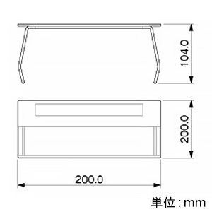 マサル工業 【受注生産品】エンド 2020型 ミルキーホワイト 《エルダクト付属品》 【受注生産品】エンド 2020型 ミルキーホワイト 《エルダクト付属品》 LDE233 画像2