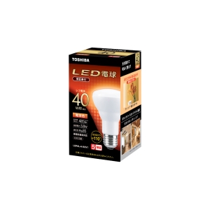 NVCライティングジャパン LED電球 レフ形 一般電球形 40W相当 電球色(2700K) E26 LDR4L-H/40V1