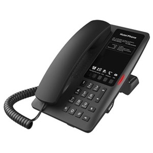 Fanvil ホテルIP電話機 USB充電1ポート付 ブラック FAN-H4-B
