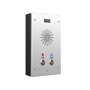Fanvil オーディオインタカム アクセス制御2個 IP65・IK10 オーディオインタカム アクセス制御2個 IP65・IK10 FAN-I16S-02P 画像2