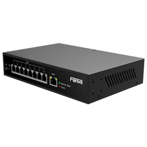 Fanvil PoEスイッチ 最大8個・2線式デバイス接続 FAN-PN8
