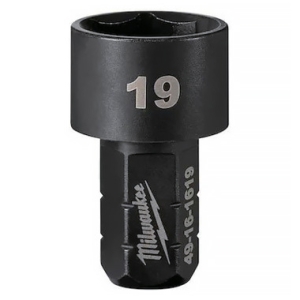 ミルウォーキー INSIDER パススルーラチェット専用ソケット 非貫通タイプ 19mm 49-16-1619