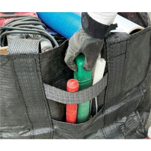 ユタカメイク 耐候作業袋 虎畚(とらふご)耐候フゴ 300L W650×D650×H720 耐候作業袋 虎畚(とらふご)耐候フゴ 300L W650×D650×H720 W-323 画像4