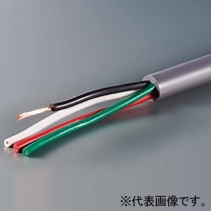 オーナンバ ビニルキャブタイヤケーブル 4心 2.0㎟ 600V以下 100m巻 灰 ビニルキャブタイヤケーブル 4心 2.0㎟ 600V以下 100m巻 灰 600VVCT2.0SQ×4C×100mハイ