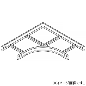 ネグロス電工 外直角L形分岐ラック SRタイプ BLC方式 組立式 幅300mm ステンレス製 S-SRLA30