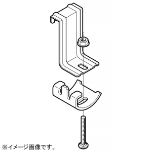 ネグロス電工 アングル用振れ止め金具 SRタイプ フランジ厚9〜18mm用 標準塗装仕様 SRS9T