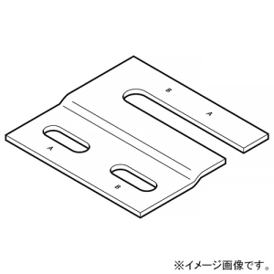 ネグロス電工 アングル用振れ止め金具 適合吊りボルトW3/8・W1/2 合山形鋼50mm 電気亜鉛めっき RS14-50