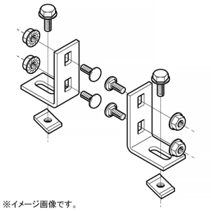 ネグロス電工 ラックカバー対応垂直支持金具 SRタイプ ステンレス製 ラックカバー対応垂直支持金具 SRタイプ ステンレス製 S-SRU1C
