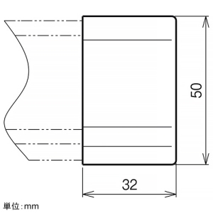 ネグロス電工 セパレーター端末保護キャップ SRタイプ 左右組 マンセル値5Y7/1 セパレーター端末保護キャップ SRタイプ 左右組 マンセル値5Y7/1 SNRDF2BC-5Y 画像2