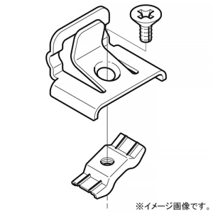 ネグロス電工 セパレーター支持金具 SR・QRタイプ 高耐食性めっき鋼板製 SD-SNQRDF2K