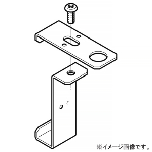 ネグロス電工 親桁用管支持金具 水平配管用 SR・SRKラック適合 電気亜鉛めっき仕上 親桁用管支持金具 水平配管用 SR・SRKラック適合 電気亜鉛めっき仕上 SRPS1