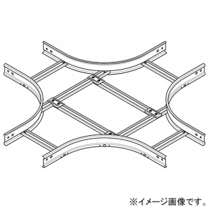 ネグロス電工 【受注生産品】X形分岐ラック SRタイプ BLC方式 組立式 幅800mm 標準塗装仕様 SRKX80