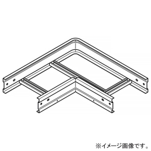 ネグロス電工 【受注生産品】内・外直角L形分岐ラック QRタイプ BLC方式 幅900mm 溶融亜鉛めっき仕上げ Z-QRLAC90
