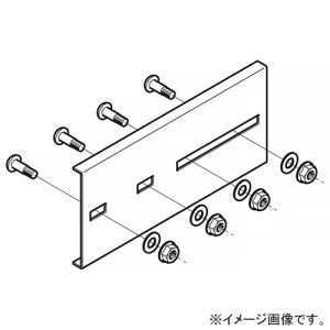 ネグロス電工 伸縮自在継ぎ金具 QRタイプ 高耐食性めっき鋼板製 SD-QRG1E
