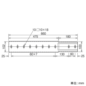 ネグロス電工 親桁補足継ぎ金具 QRタイプ 2個組 高耐食性めっき鋼板製 親桁補足継ぎ金具 QRタイプ 2個組 高耐食性めっき鋼板製 SD-QRG1L 画像2