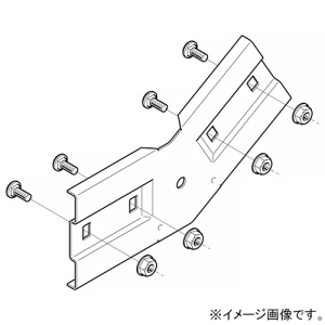 ネグロス電工 上下ベンド継ぎ金具 ノンボンドタイプ QRタイプ 角度30° 標準塗装仕様 QRVG30